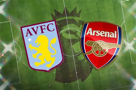 arsenal vs aston villa kick off time