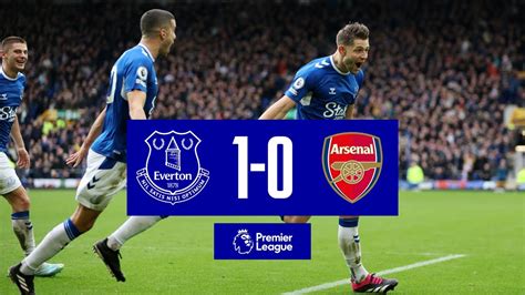 arsenal vs everton 2022