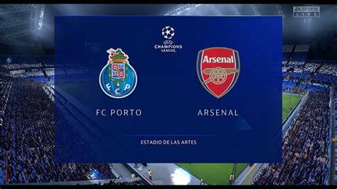 arsenal vs fc porto lineups