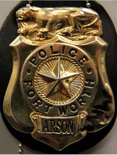 arson investigator badge