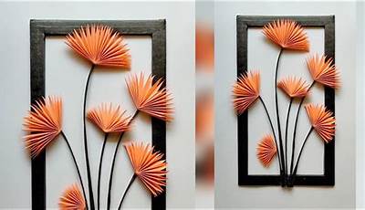 Art And Craft Ideas For Home Decoration With Paper