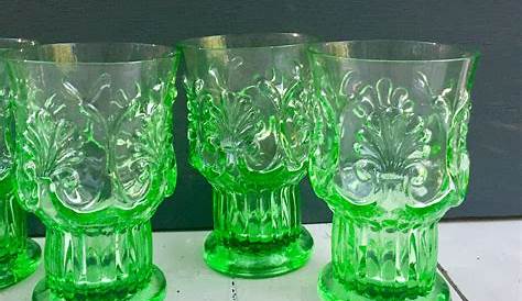 Retro Drinking Glasses 2 Art Deco Drinking Glasses Libbey Etsy In 2021 Glass Drinking Glasses Highball Glass