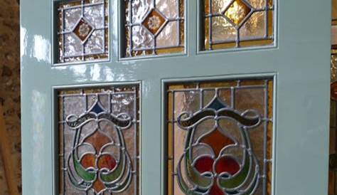 Art Deco Stained Glass Door Panels Cyburbia Gallery Architecture Design
