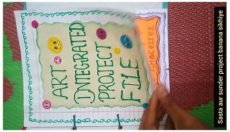 Art Integrated project for class 10 CBSE - YouTube