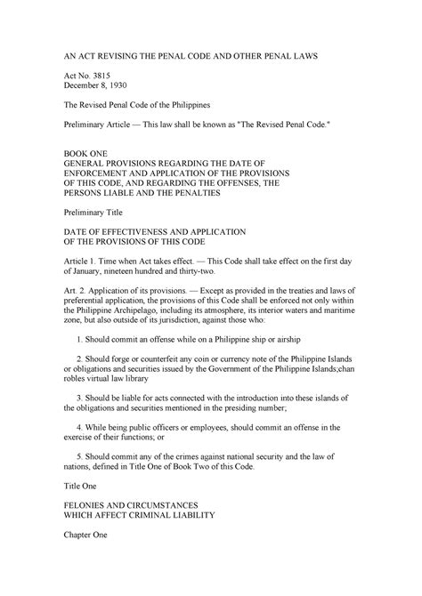 art 15 revised penal code