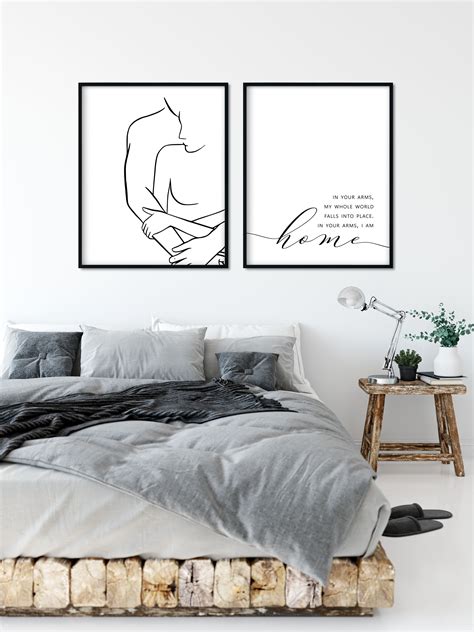 Art and Decor in Couples Bedroom