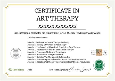 art certifications