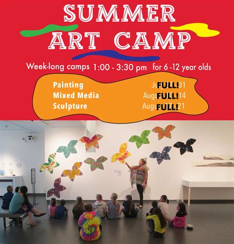 art classes summer camp