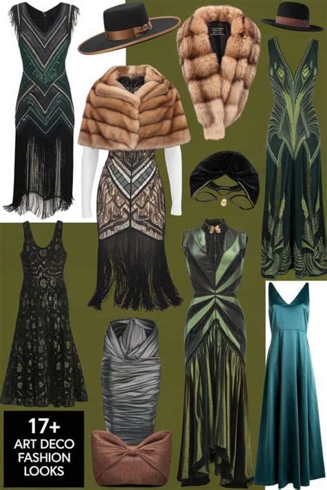 art deco clothes