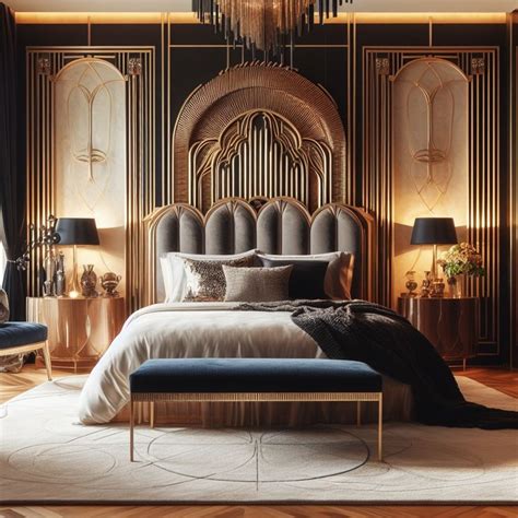 Art Deco Modern Bedroom
