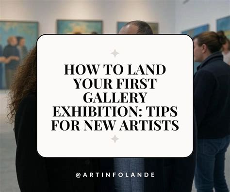 art exhibition tips
