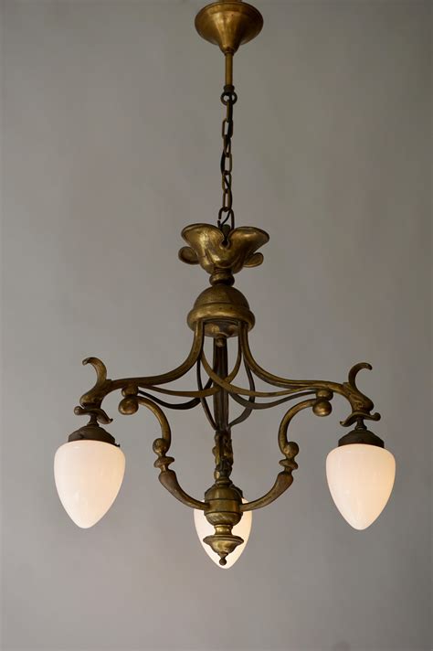 Art Nouveau Light Fixture