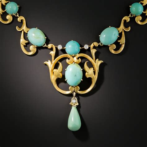 art nouveau necklaces for sale