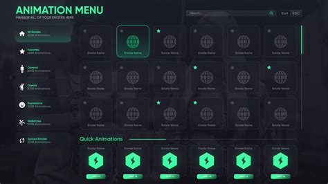 Menu from world animation YouTube