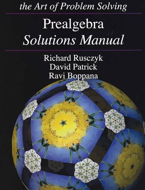 art of problem.solving prealgebra solutions manual