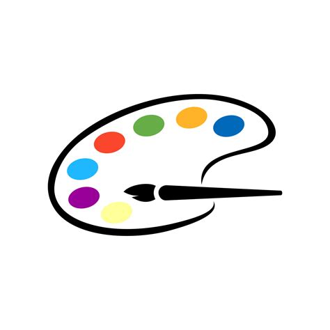 Art Palette Logo Vector
