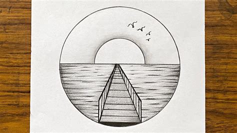 Art Pencil Drawing Circle