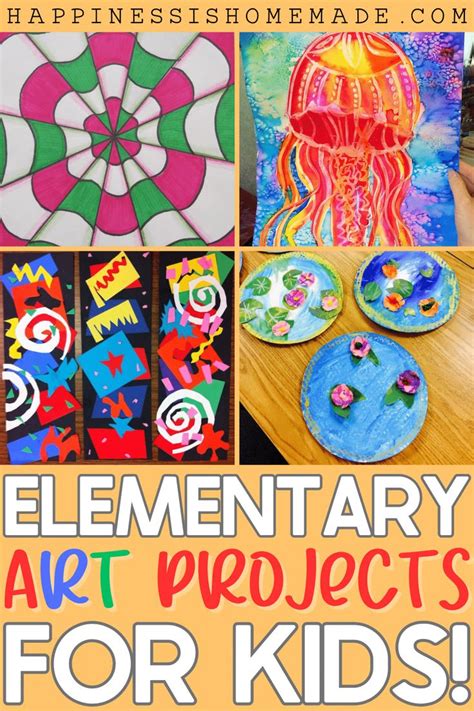 Art Projects For Elementary School Age