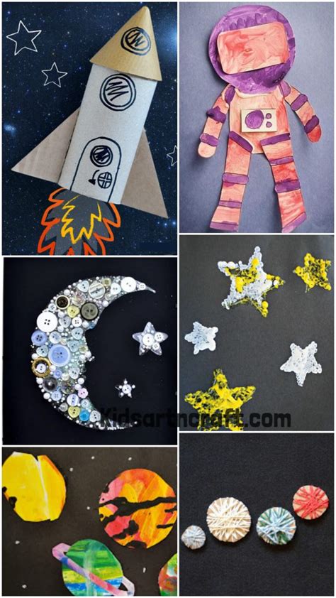 Art Projects For Kids Space