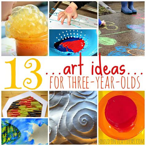 art projects for three year olds
