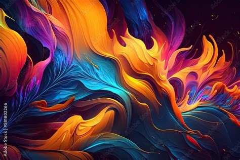 Art Reference Vibrant Background