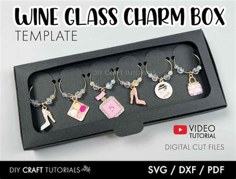 Art Wine Charm Boxes