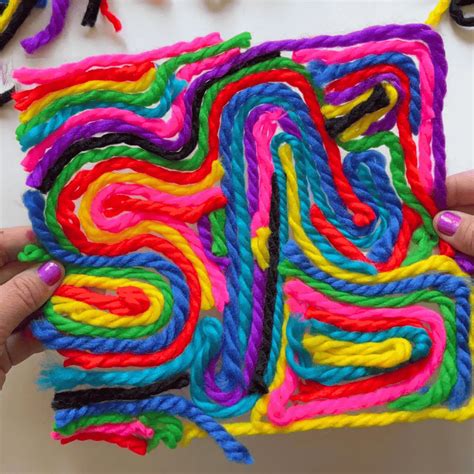 Art yarn projects