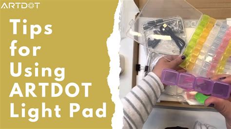 Artdot Light Pad Instructions