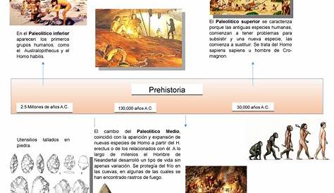 Linea Del Tiempo Paleolitico - SEONegativo.com