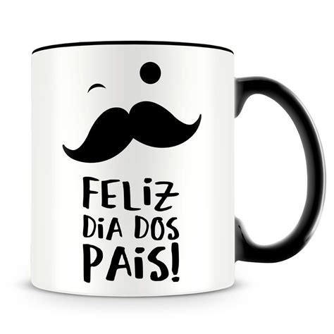 arte dia dos pais caneca png