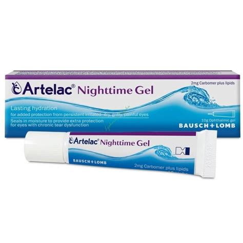 artelac nighttime eye gel