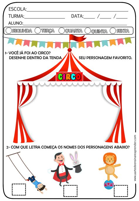 artes dia do circo