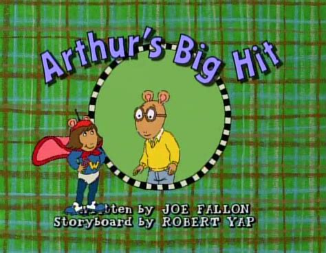 arthur's big hit episode
