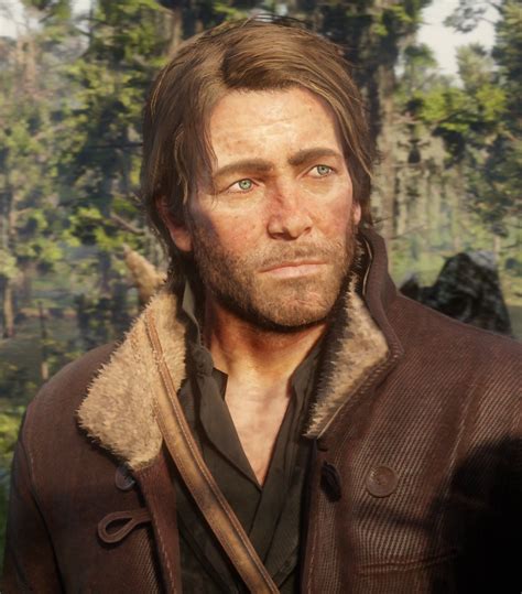 arthur morgan hair