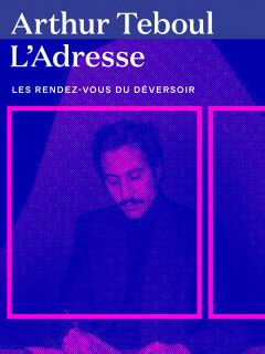 arthur teboul l'adresse