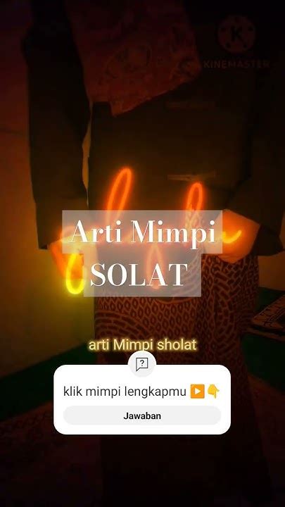arti mimpi solat