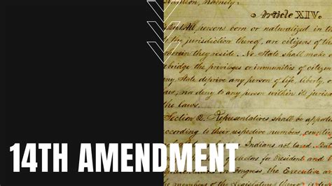 article 3 of the 14th amendment simplified