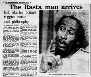 article about bob marley