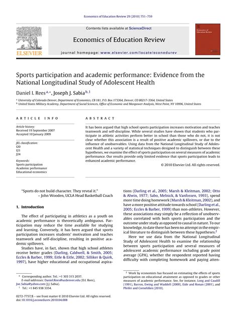 article examples for students pdf