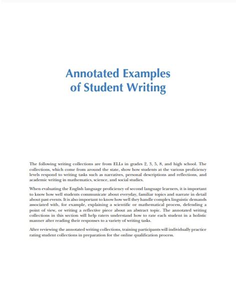 article examples for students with answers