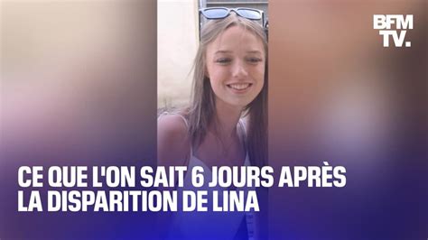 article sur la disparition de lina