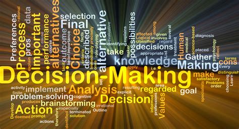 articles about decision making