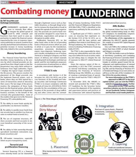articles about money laundering