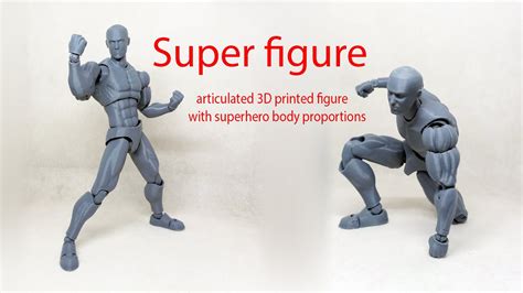 articulated action figure 3d print
