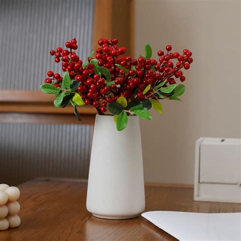 Artificial Berry Branches