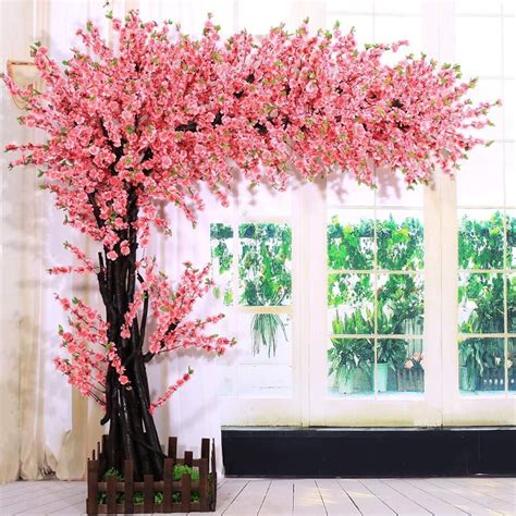 artificial cherry blossom trees