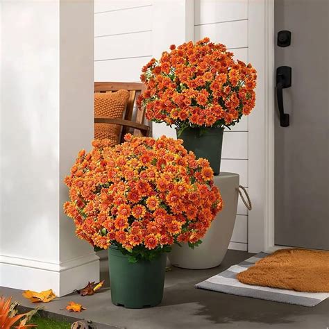 Artificial Fall Mums