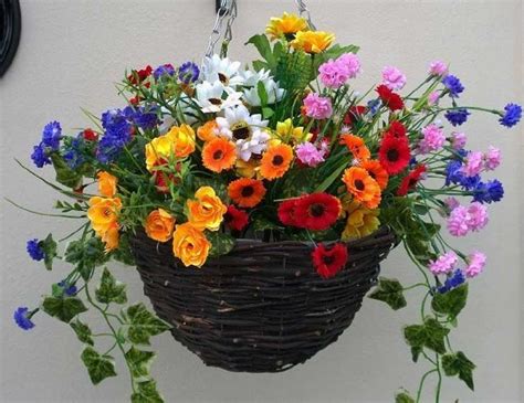 Artificial Flower Baskets Cheap