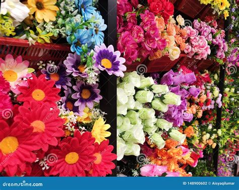 Artificial Flowers Made Of Plastic