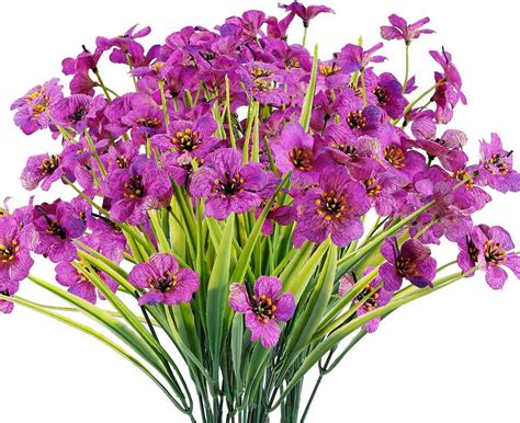 Artificial Flowers Violet